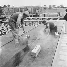 County High School, Gedling Road, Arnold, Gedling, Nottinghamshire, 12/09/1958. Creator: John Laing plc
