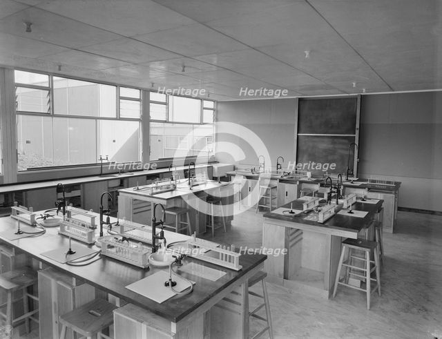 County High School, Gedling Road, Arnold, Gedling, Nottinghamshire, 11/09/1959. Creator: John Laing plc.