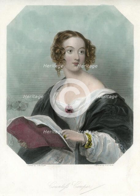 'Countess Cowper', c1865-1890Artist: John Hayter