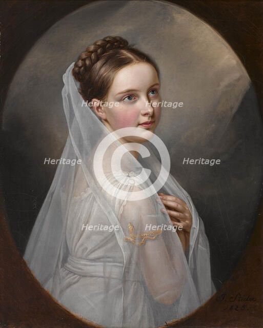 Countess Amalie Ludovika von Sayn-Wittgenstein-Sayn (1812-1825), 1825.