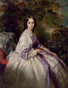 Countess Alexander Nikolaevitch Lamsdorff (Maria Ivanovna Beck, 1835-1866), 1859. Creator: Franz Xaver Winterhalter