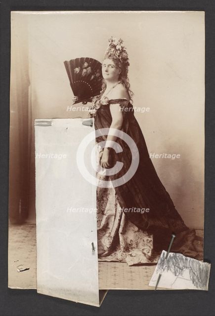 [Countess de Castiglione], 1895. Creator: Pierre-Louis Pierson.
