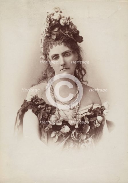 [Countess de Castiglione, from Série des Roses], 1895. Creator: Pierre-Louis Pierson.