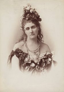 [Countess de Castiglione, from Série des Roses], 1895. Creator: Pierre-Louis Pierson