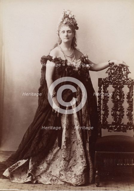 [Countess de Castiglione, from Série des Roses], 1895. Creator: Pierre-Louis Pierson.
