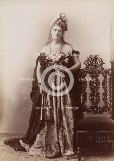 [Countess de Castiglione, from Série des Roses], 1895. Creator: Pierre-Louis Pierson.