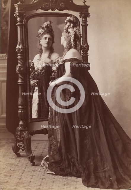 [Countess de Castiglione, from Série des Roses], 1895. Creator: Pierre-Louis Pierson.