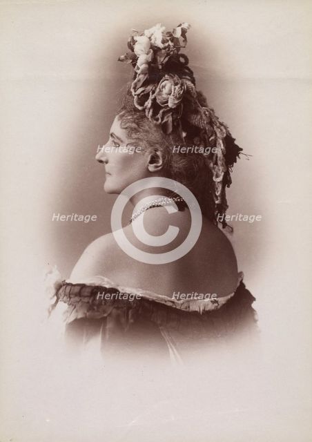 [Countess de Castiglione, from Série des Roses], 1895. Creator: Pierre-Louis Pierson.
