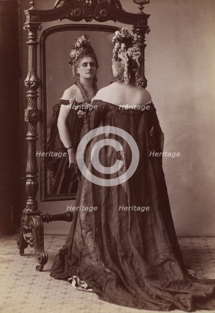 [Countess de Castiglione, from Série des Roses], 1895. Creator: Pierre-Louis Pierson.
