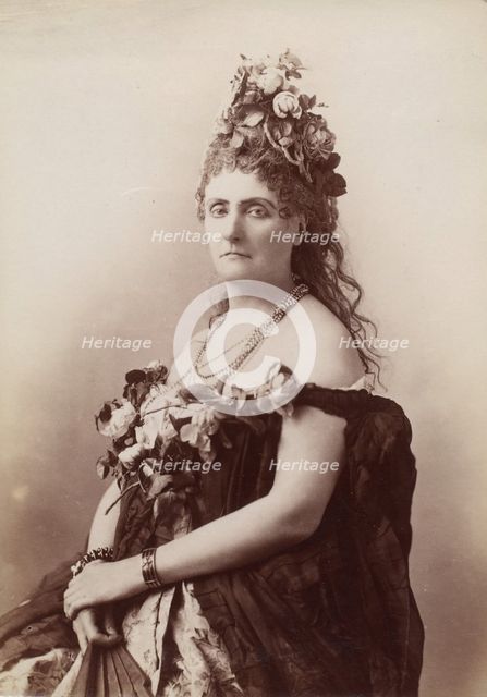 [Countess de Castiglione, from Série des Roses], 1895. Creator: Pierre-Louis Pierson.