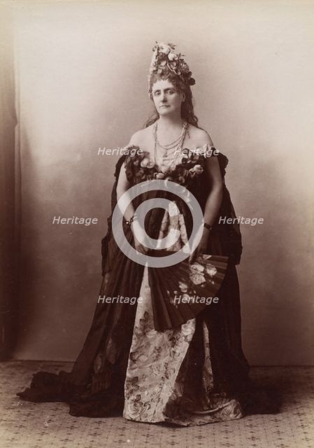 [Countess de Castiglione, from Série des Roses], 1895. Creator: Pierre-Louis Pierson.
