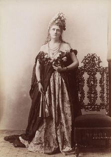 [Countess de Castiglione, from Série des Roses], 1895. Creator: Pierre-Louis Pierson