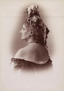 [Countess de Castiglione, from Série des Roses], 1895. Creator: Pierre-Louis Pierson