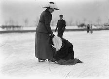 Countess De Chambrun Skating, 1913. Creator: Harris & Ewing