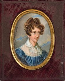 Countess Emilie Troubetzkoy, née Princess zu Sayn Wittgenstein (1801-1869), 1828. Creator: Anonymous