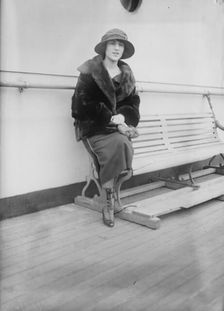 Countess J. De Maupas, between c1915 and c1920. Creator: Bain News Service