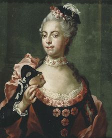 Countess Jacqueline Elisabet Gyldenstolpe, c1760. Creator: Jakob Bjork