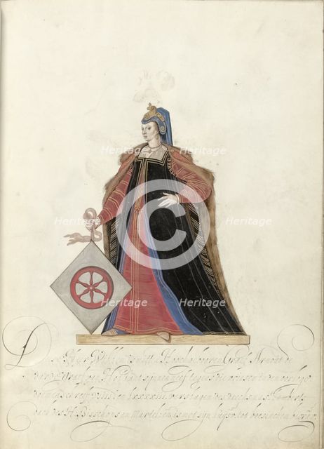 Countess of Beusichem, c.1600-c.1625. Creator: Nicolaes de Kemp.