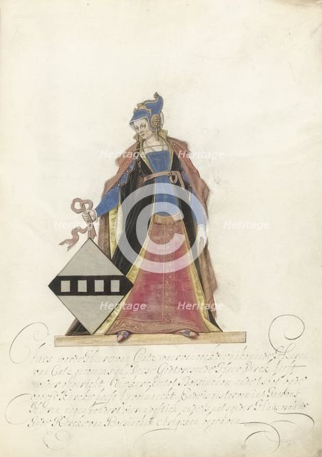 Countess of Beusichem, c.1600-c.1625. Creator: Nicolaes de Kemp.