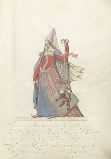 Countess of Teisterbant, c.1600-c.1625. Creator: Nicolaes de Kemp