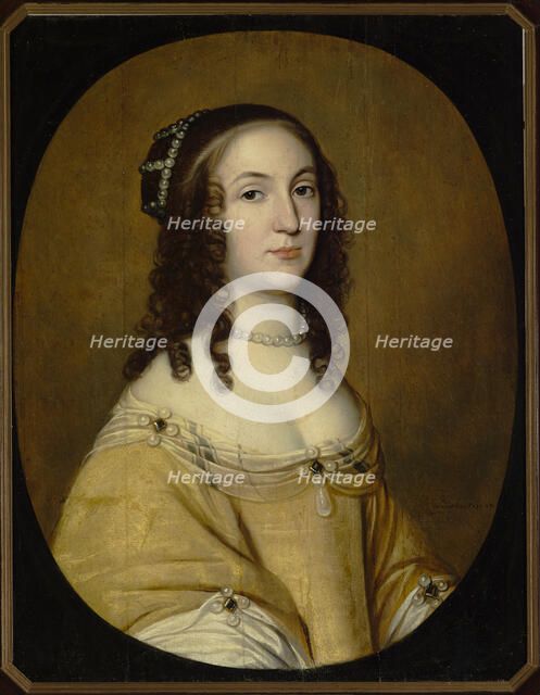 Countess Louise Henriette of Nassau (1627-1667), Electress of Brandenburg, 1649. Creator: Honthorst, Willem van (1594-1666).