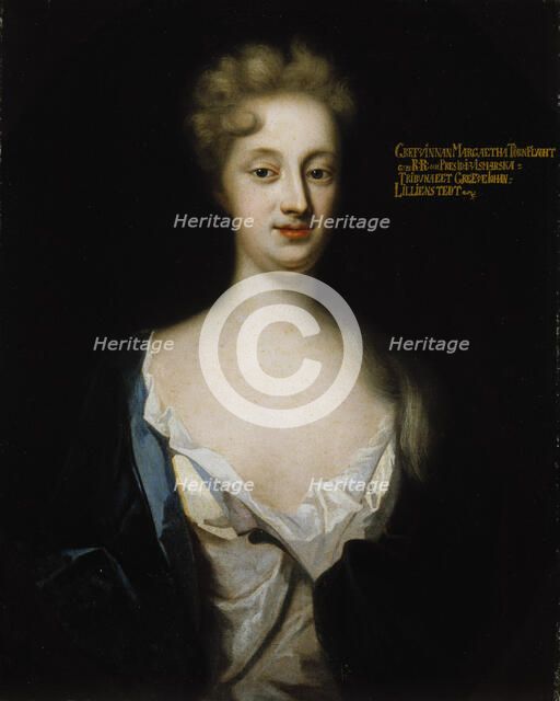 Countess Margareta Lillienstedt, c1720s. Creator: David von Krafft.
