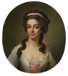 Countess Maria Eleonora Lewenhaupt, c1783. Creator: Jakob Bjork