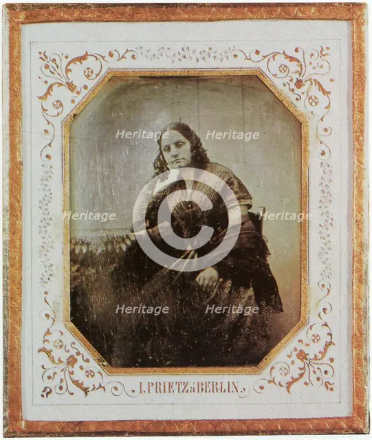 Countess Maria Nikolayevna Volkonskaya, Irkutsk, Siberia, Russia, 1845. Artist: Alfred Davignon
