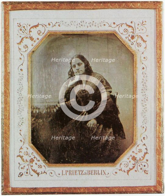 Countess Maria Nikolayevna Volkonskaya, Irkutsk, Siberia, Russia, 1845. Artist: Alfred Davignon