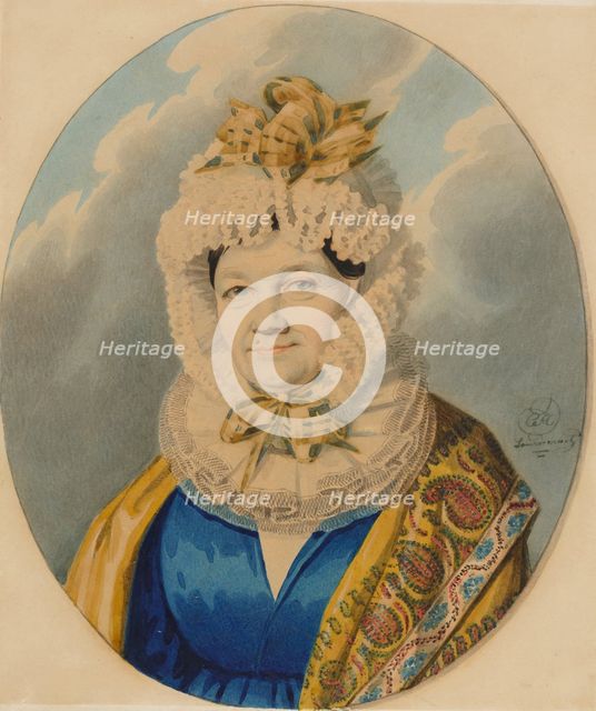 Countess Natalia Fyodorovna Gorchakova, Early 1830s. Creator: Hampeln, Carl, von (1794-after 1880).