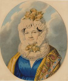 Countess Natalia Fyodorovna Gorchakova, Early 1830s. Creator: Hampeln, Carl, von (1794-after 1880)
