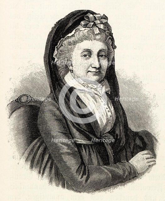 Countess Sophie Marie von Voß (1729-1814). Creator: Anonymous.