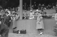 Countess Salm, Miss Rodeweld, Legrand Cannon, Miss McCook, W.W. Watson..., between c1915 and c1920. Creator: Bain News Service