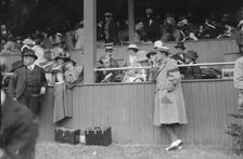 Countess Salm, Miss Rodeweld, Legrand Cannon, Miss McCook, W.W. Watson..., between c1915 and c1920. Creator: Bain News Service