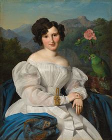 Countess Széchenyi, 1828. Creator: Ferdinand Georg Waldmüller (Austrian, 1793-1865)