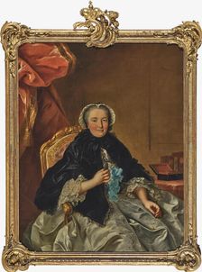 Countess Palatine Caroline of Nassau-Saarbrücken (1704-1774). Creator: Tischbein, Johann Heinrich, the Elder (1722-1789)
