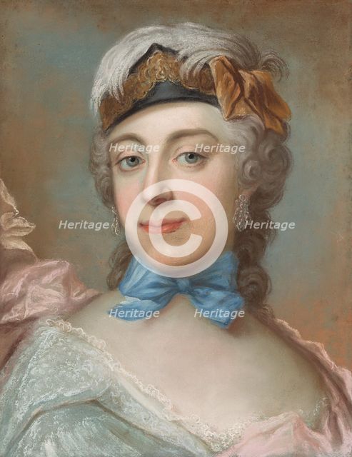 Countess Ulrika Charlotta Sprengtporten, c1740s. Creator: Gustaf Lundberg.
