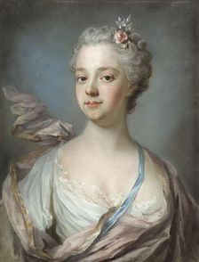 Countess Ulrika Eleonora von Fersen, at the latest 1765-1770. Creator: Gustaf Lundberg