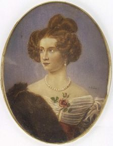 Countess von Krudener, c1830s. Creator: Unknown