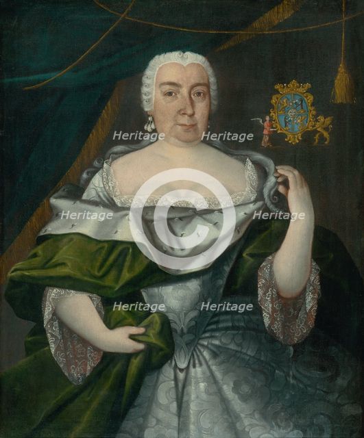 Countess Zofia Eszterházy; Baroness Zofia Révay, Née Countess Esterházy, Before 1740. Creator: Unknown.