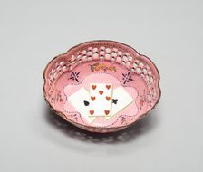 Counter Tray, South Staffordshire, c. 1790. Creator: Staffordshire Potteries