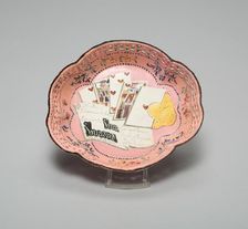 Counter Tray, South Staffordshire, c. 1790. Creator: Staffordshire Potteries
