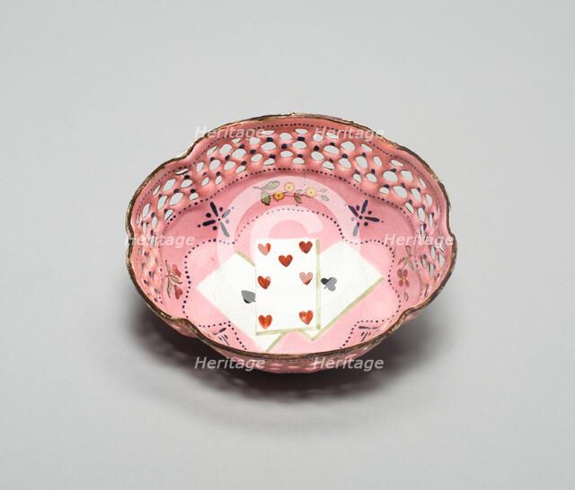 Counter Tray, South Staffordshire, c. 1790. Creator: Staffordshire Potteries.