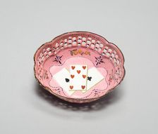 Counter Tray, South Staffordshire, c. 1790. Creator: Staffordshire Potteries