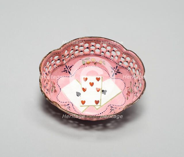 Counter Tray, South Staffordshire, c. 1790. Creator: Staffordshire Potteries.