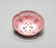 Counter Tray, South Staffordshire, c. 1790. Creator: Staffordshire Potteries