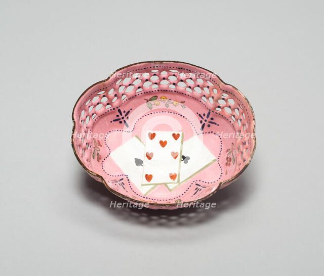 Counter Tray, South Staffordshire, c. 1790. Creator: Staffordshire Potteries.