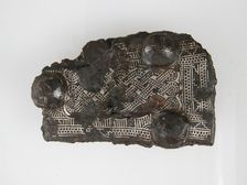 Counter Plate of a Belt Buckle, Frankish, 4th-7th century. Creator: Unknown