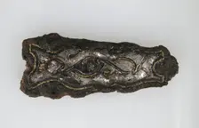 Counter Plate of a Belt Buckle, Frankish, 7th century. Creator: Unknown