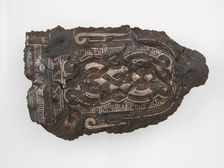 Counter Plate of a Belt Buckle, Frankish, 7th century. Creator: Unknown
